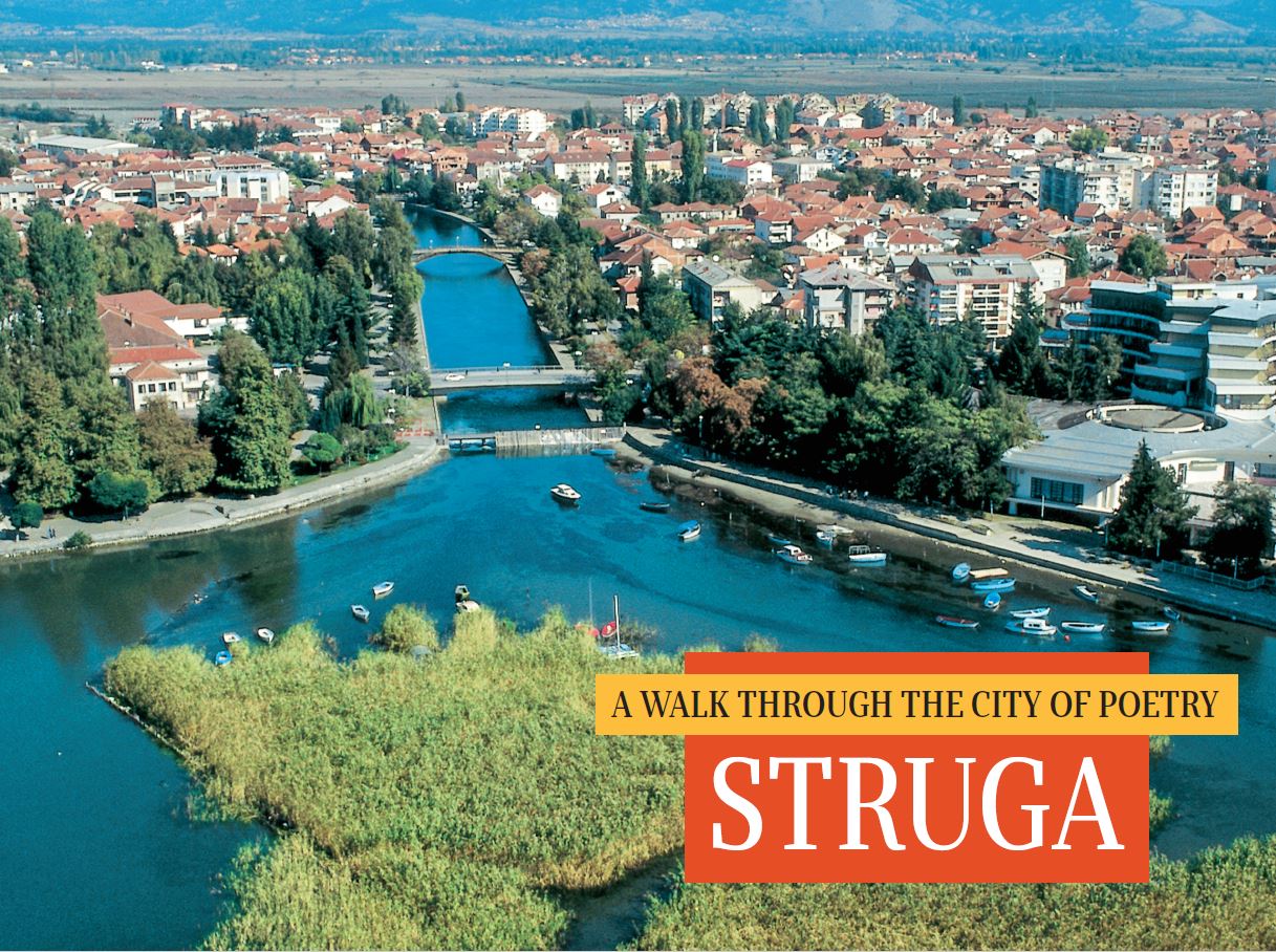 A walk through the city of poetry - Struga